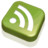 RSS Feed Green Icon